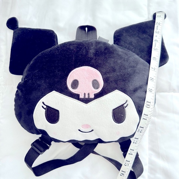 hello kitty backpack black and white Cute Leopard This sleek compact backpack pairs effortlessly with any look and is perfect for casual days to elegant outings Black and White Polka Dot